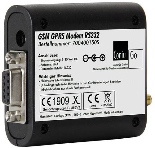 700400150S GSM Modem 9 V/DC, 12 V/DC, 24 V/DC, 35 V/DC