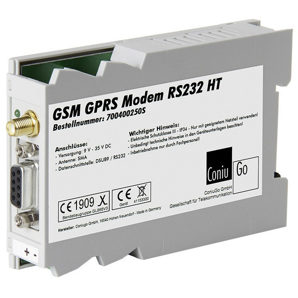 ConiuGo 700400250S GSM Modem 9 V/DC, 12 V/DC, 24 V/DC, 35 V/DC