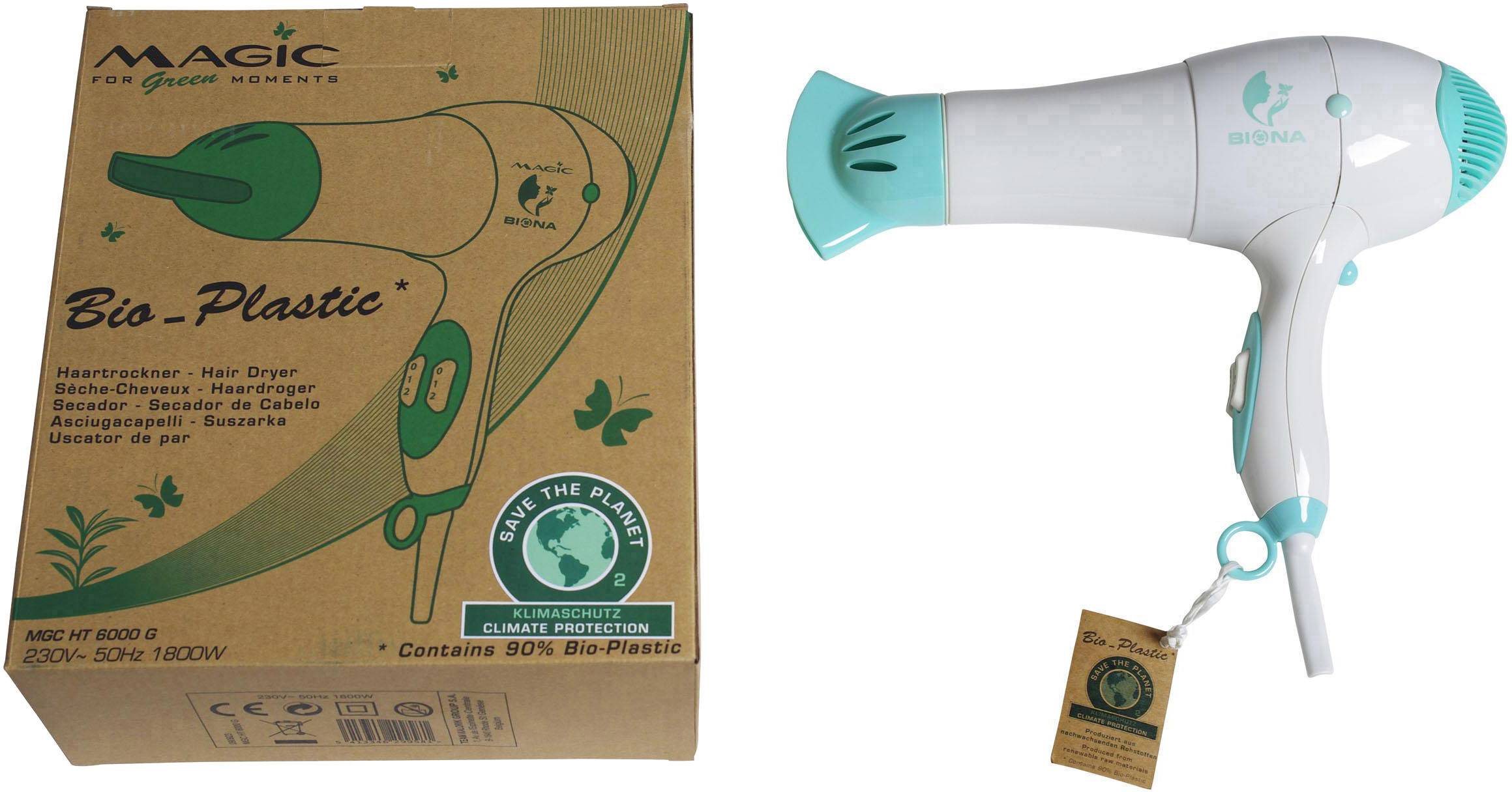 EFBE Schott MGC HT 6000G Haartrockner Weiß/Grün