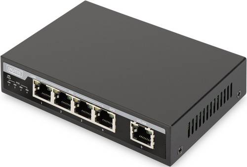 Digitus DN-95330 Netzwerk Switch 4 Port 1 GBit/s PoE-Funktion
