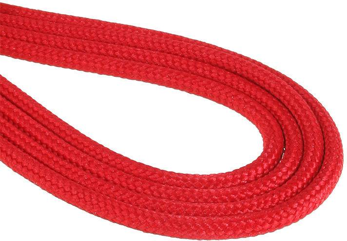 Bitfenix Strom Verlängerungskabel [1x EPS-Strom-Stecker 8pol. - 1x EPS-Strom-Buchse 8pol.] 0.45m Rot, Schwarz