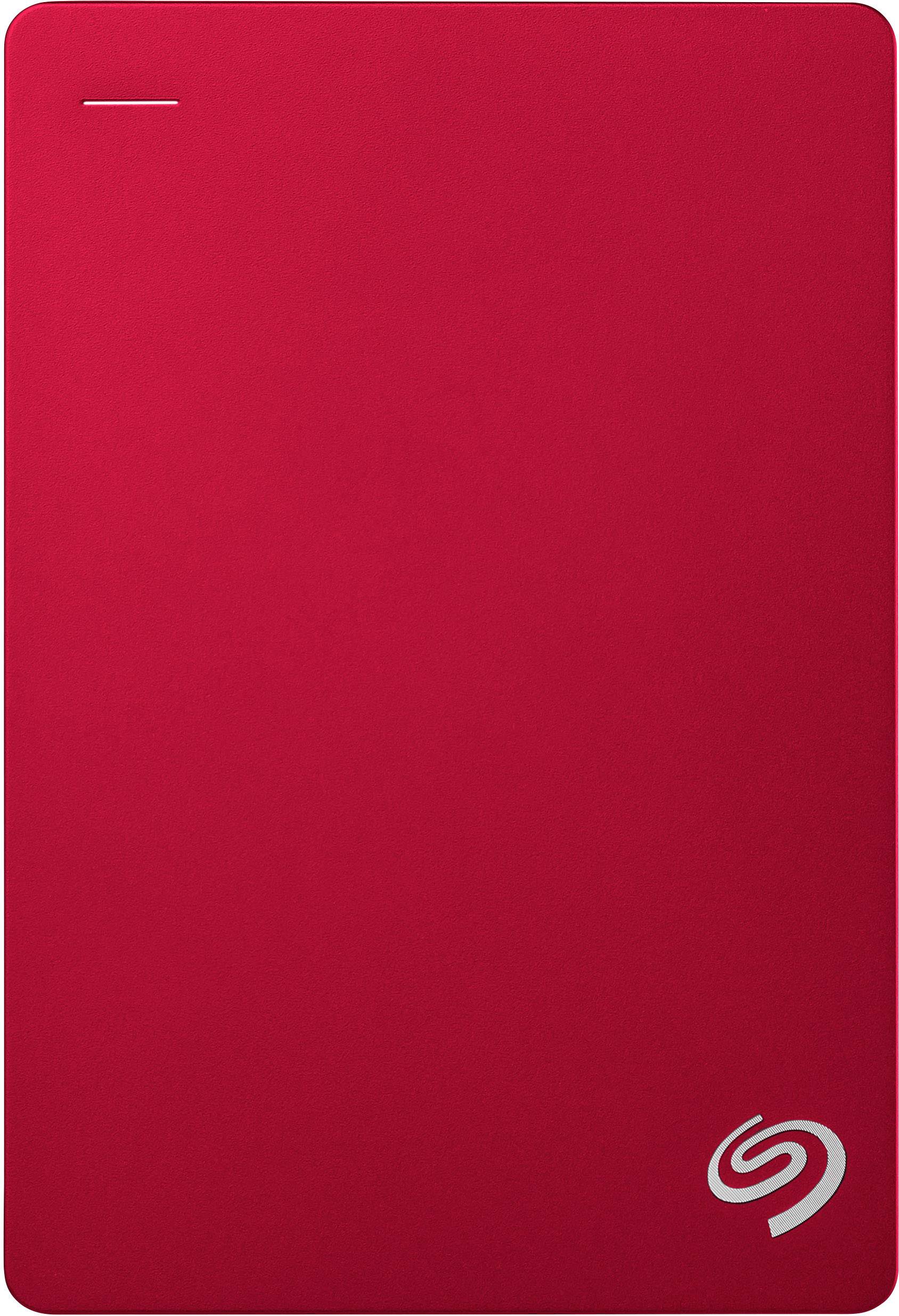 Seagate BackupPlus Portable Externe Festplatte 6.35cm (2.5 Zoll) 5TB Rot USB 3.0