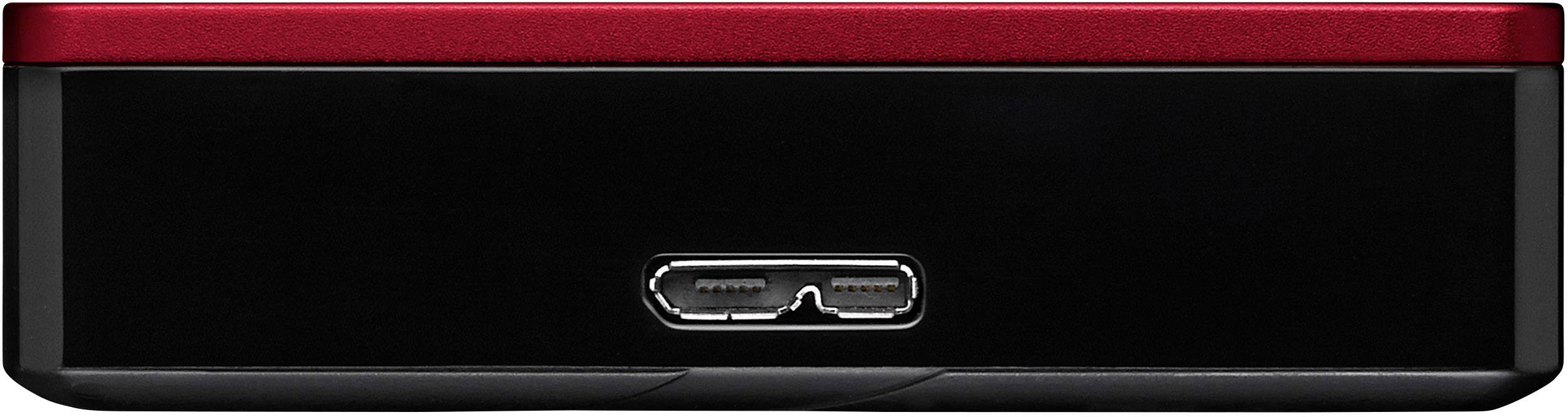 Seagate BackupPlus Portable Externe Festplatte 6.35cm (2.5 Zoll) 5TB Rot USB 3.0
