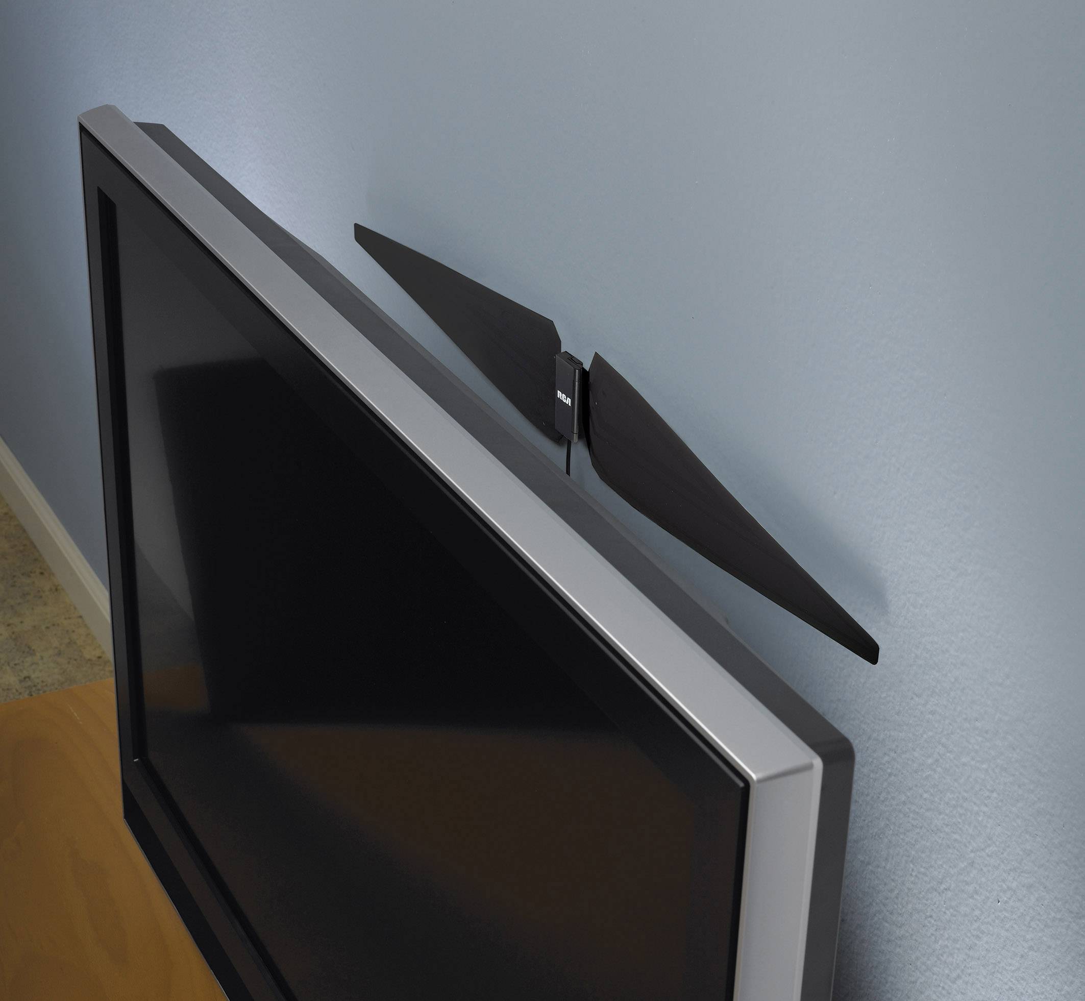 Oehlbach RCA Air Passive DVB-T/T2-Flachantenne Innenbereich  Schwarz