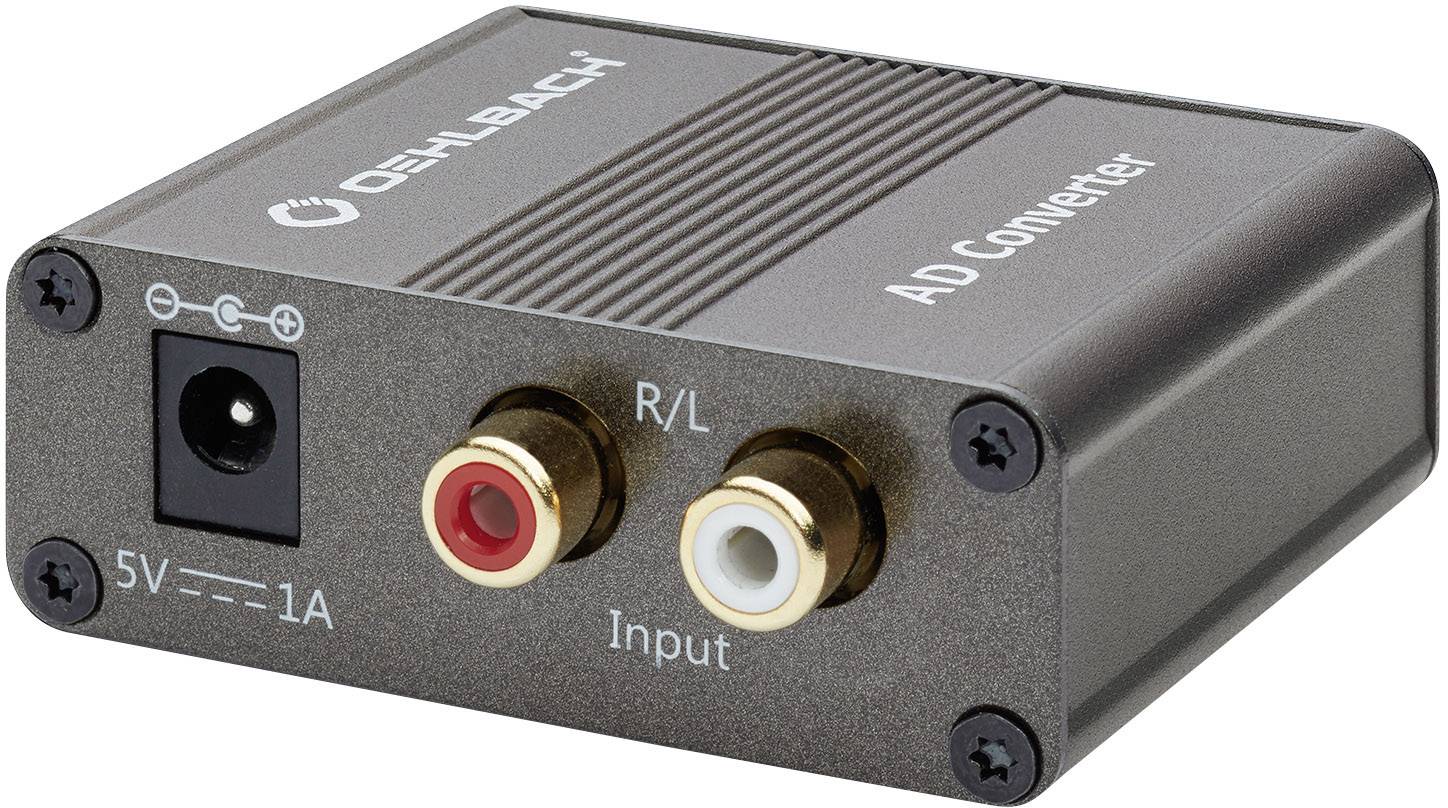 Oehlbach Audio Konverter AD Bridge [Cinch - Toslink, Cinch]