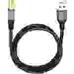 Oehlbach USB-Kabel USB 2.0 USB-A Stecker, USB-B Stecker 0.50m Blau vergoldete Steckkontakte 9340