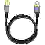 Oehlbach USB-Kabel USB 2.0 USB-A Stecker, USB-B Stecker 1.00m Blau vergoldete Steckkontakte 9341