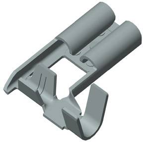 Vogt Verbindungstechnik 380205.67 Flachsteckhülse Steckbreite: 4.8mm Steckdicke: 0.5mm 90° Unisoliert Metall