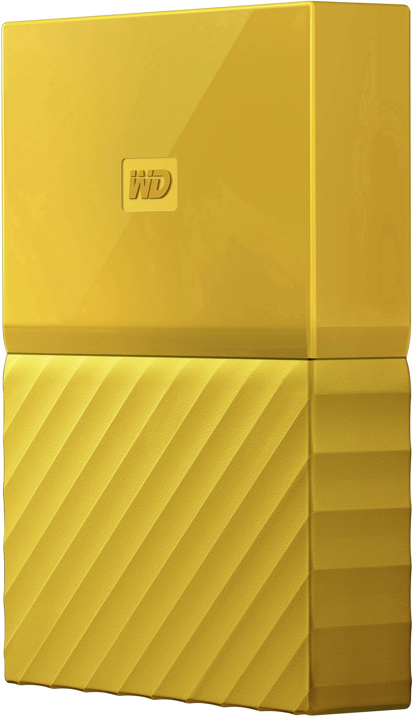WD My Passport WDBYFT0030BYL - Festplatte - verschlüsselt - 3 TB - extern (tragbar) - USB 3.0