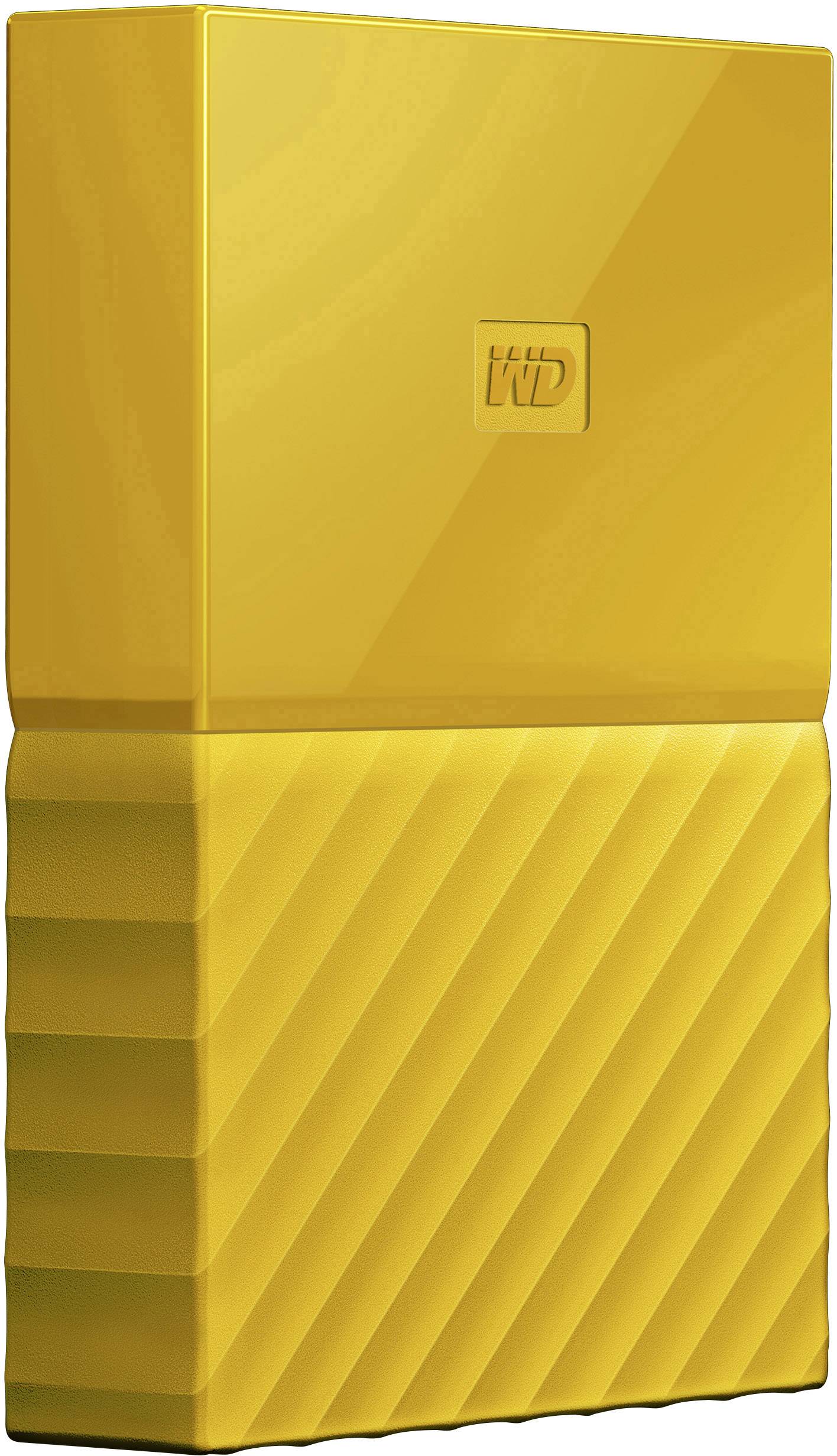 WD My Passport WDBYFT0030BYL - Festplatte - verschlüsselt - 3 TB - extern (tragbar) - USB 3.0