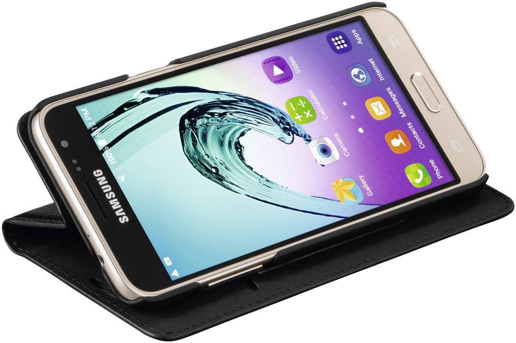 Hama Single Booklet Samsung Galaxy J3 (2016) Schwarz