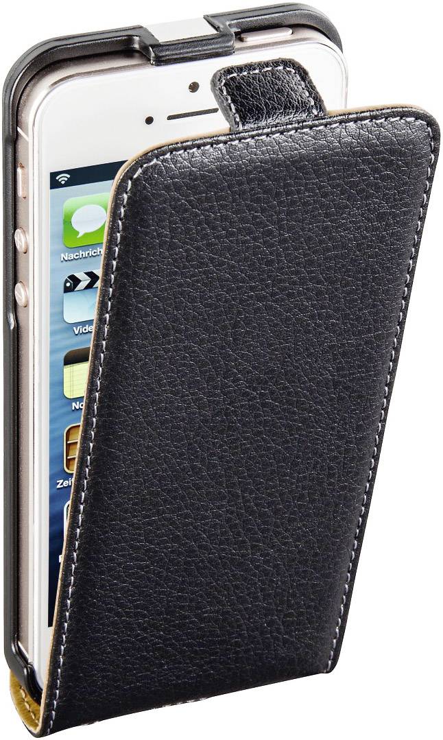 Hama Smart Case Flip Case Apple iPhone 5, iPhone 5S, iPhone SE Schwarz