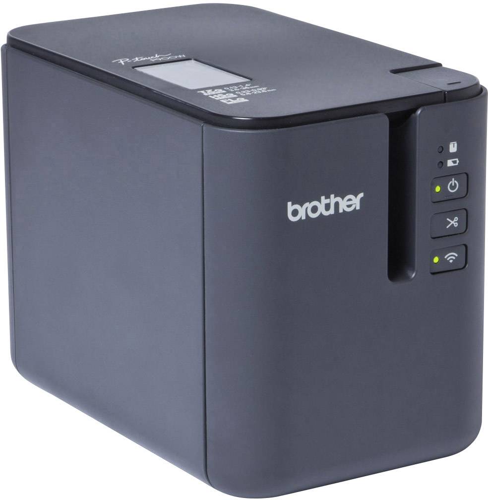 Brother P-touch P900W Beschriftungsgerät Geeignet für Schriftband: TZe, HSe, HGe, STe, FLe 3.5 mm, 6 mm, 9 mm, 12 mm, 18 mm, 24 mm, 36 mm