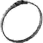 Norma 08600620600 Kabelbinder 600mm 7.602mm Schwarz mit flacher Kopfgeometrie, hohe Zugfestigkeit