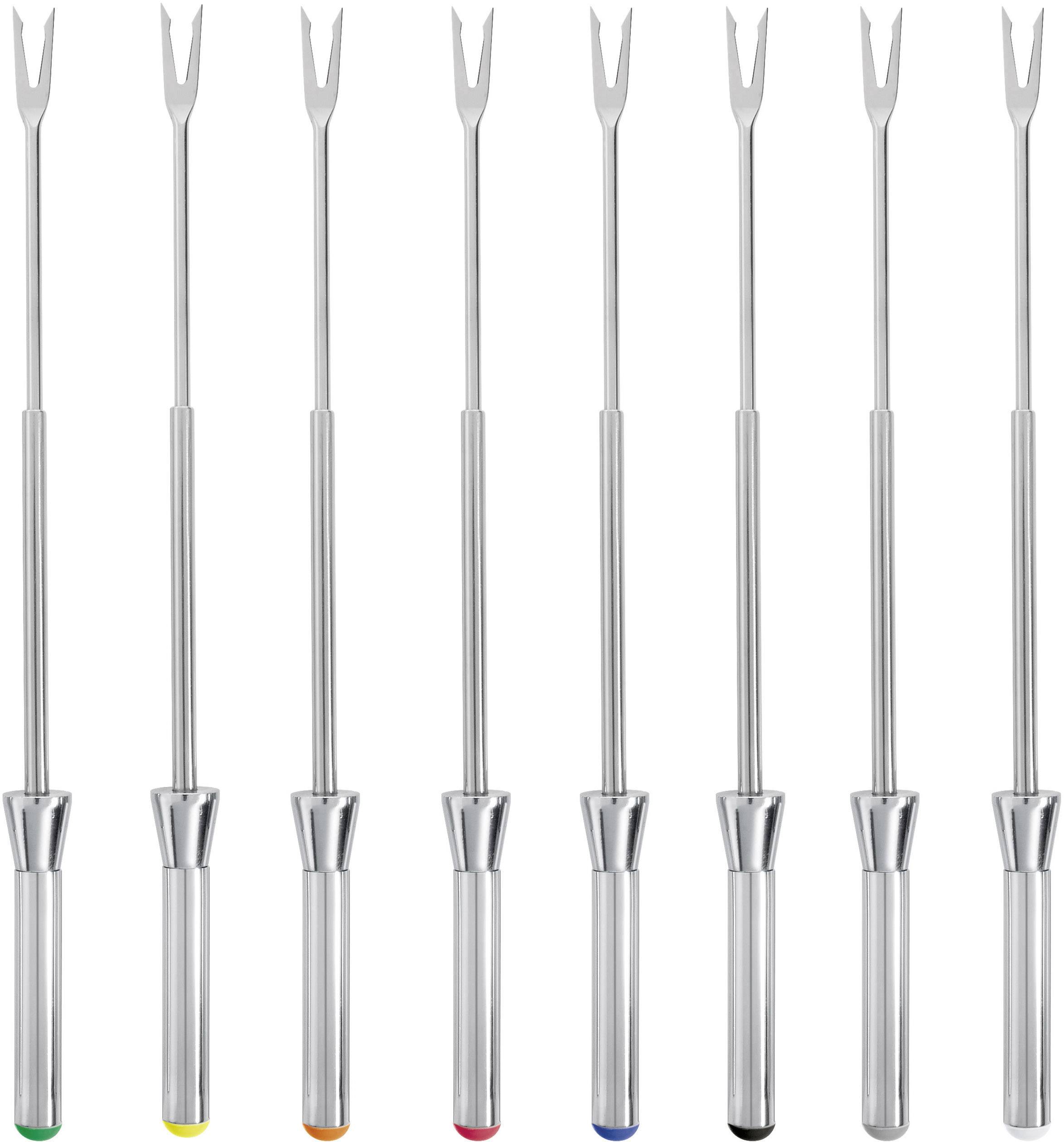 WMF Lono Fondue Fondue 1400 W 8 Fonduegabeln, mit manueller Temperatureinstellung Cromargan