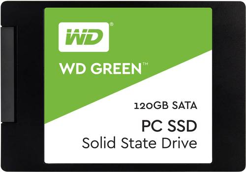 WD Green™ 120GB Interne SATA SSD 6.35cm (2.5 Zoll) SATA 6 Gb/s Retail WDS120G2G0A