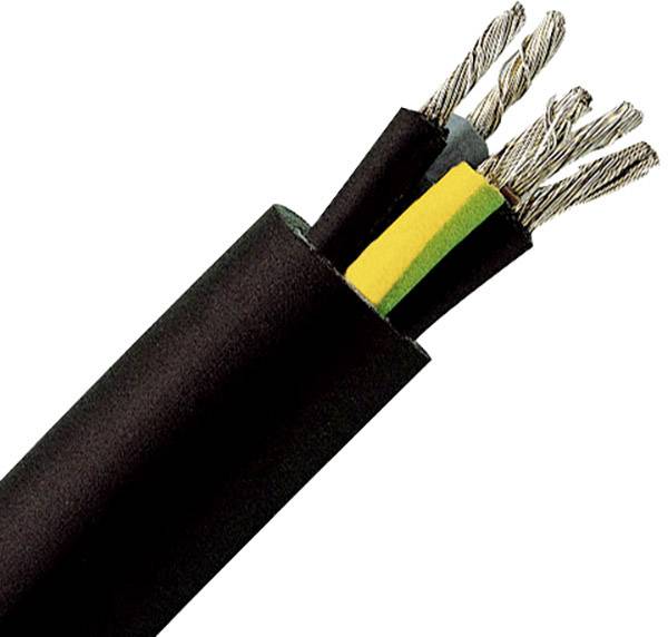 Kopp 152725000 Gummischlauchleitung H07RN-F 3 x 1.5 mm² Schwarz 25 m