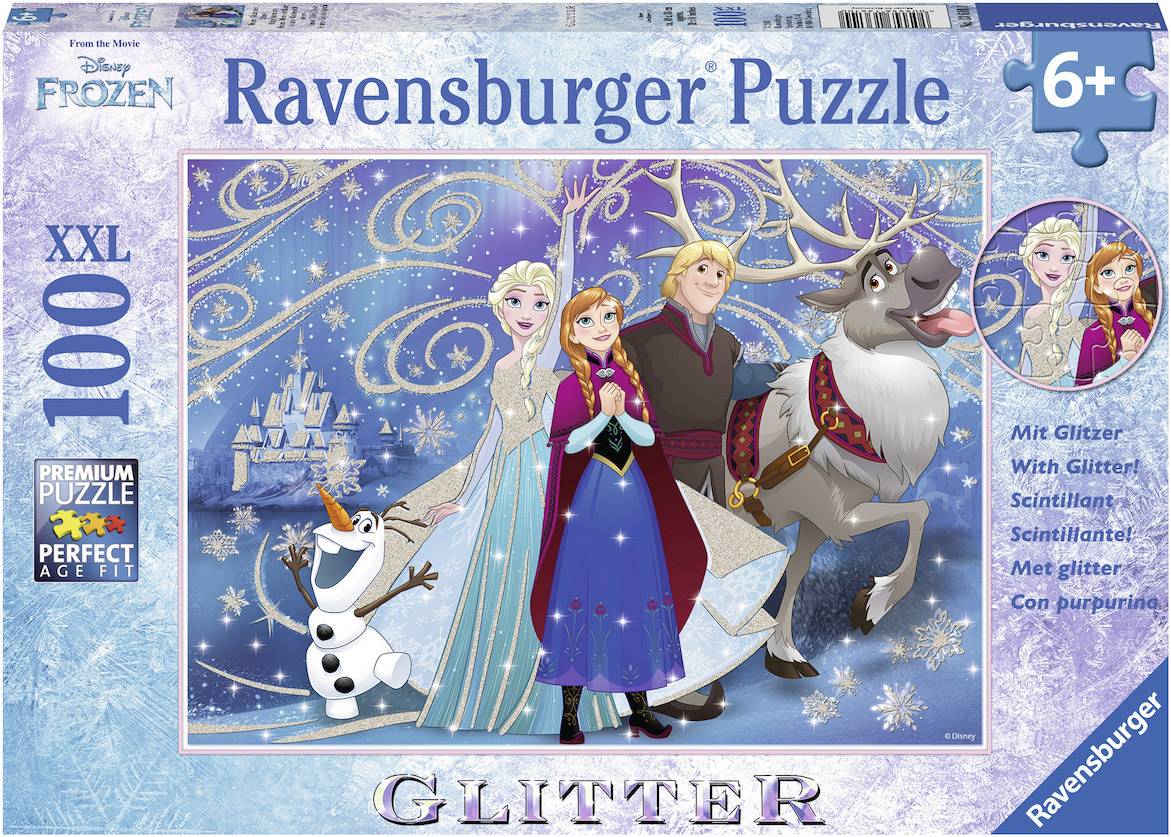 Ravensburger Frozen Glitzernder Schnee 100 Teile XXL