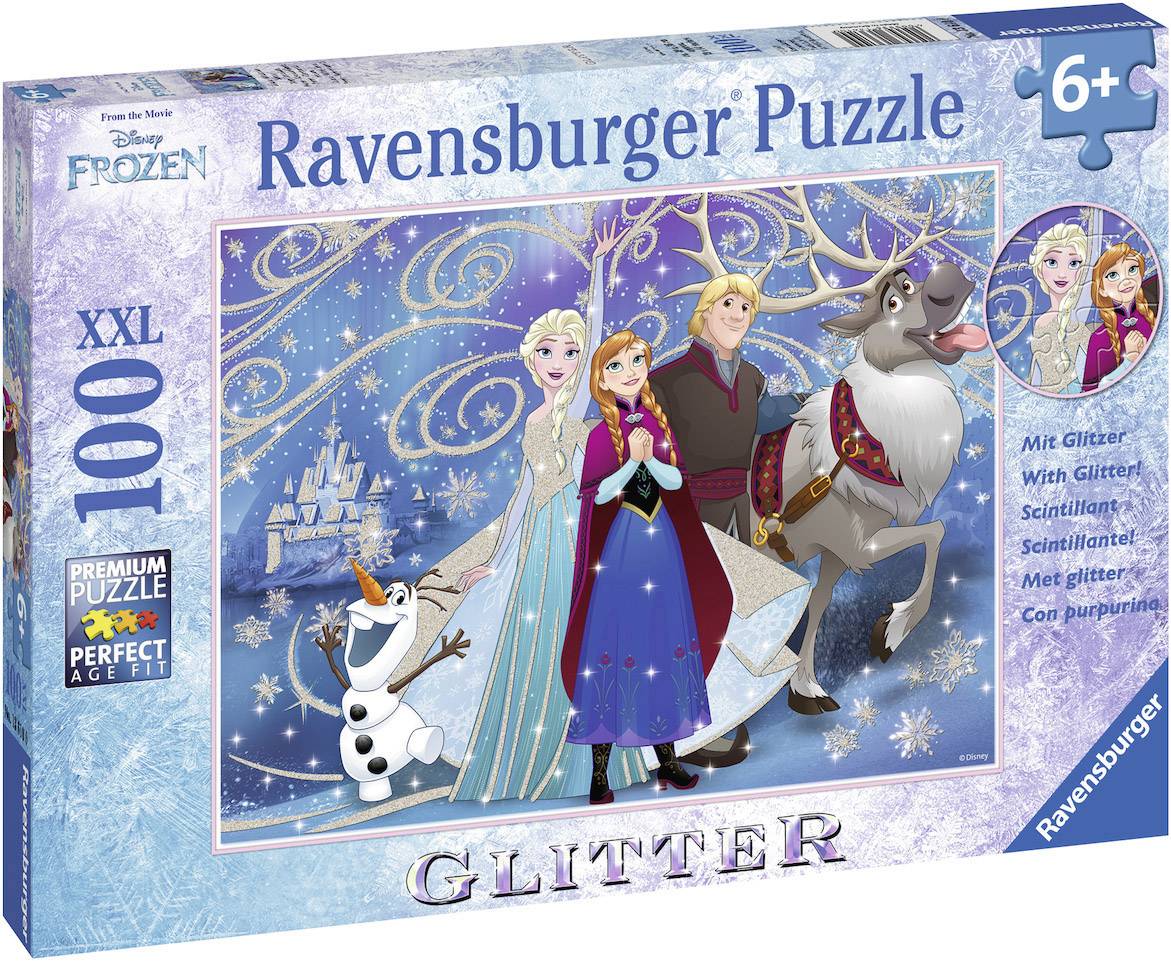 Ravensburger Frozen Glitzernder Schnee 100 Teile XXL