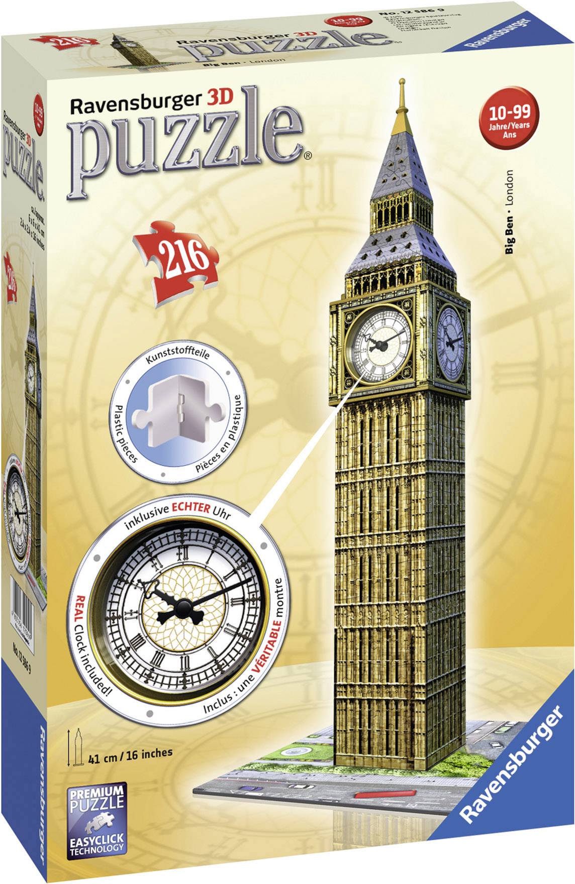 Ravensburger Big Ben mit Uhr