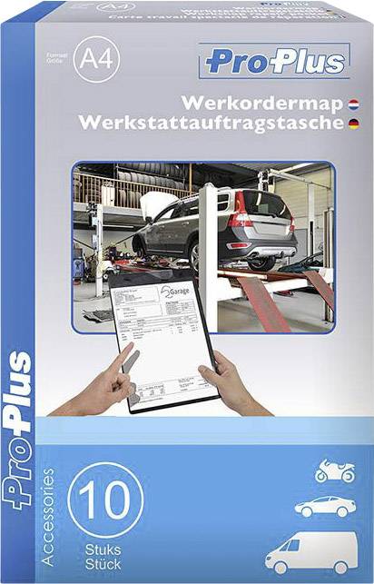 ProPlus 580040 Werkstatt-Auftragstaschen (L x B x H) 63 x 240 x 360mm