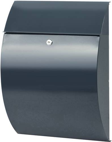 38690 RIVIERA 835 ANT Briefkasten Stahlblech Anthrazit Schlüsselschloss