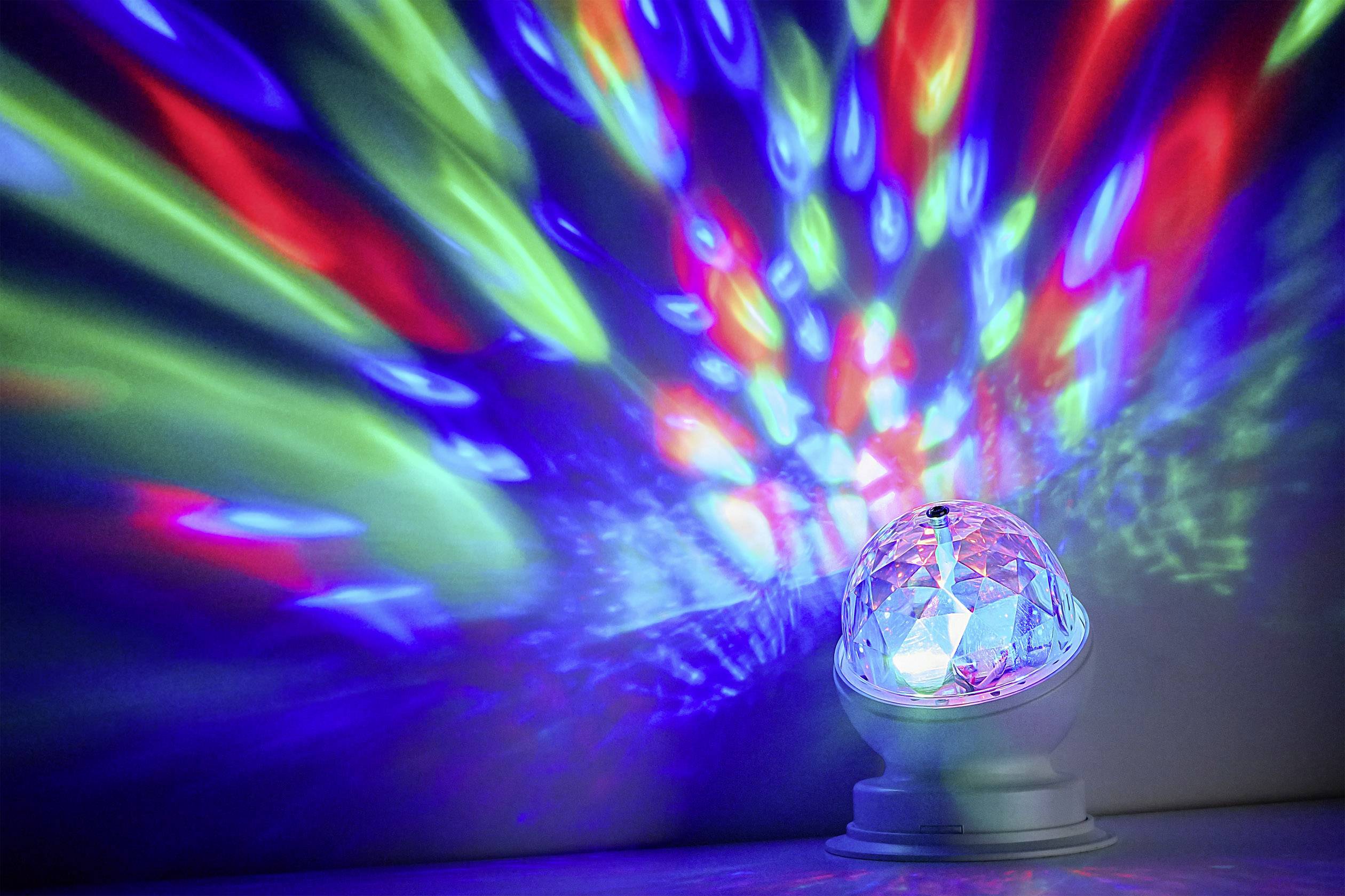 Renkforce LED Party-Lichteffekt 3 W RGB Anzahl Leuchtmittel: 3