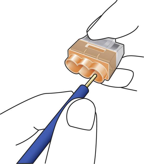 HellermannTyton 148-90037 HCPM-3 Verbindungsklemme flexibel: 1-2.5mm² starr: 0.5-2.5mm² Polzahl: 3 Orange