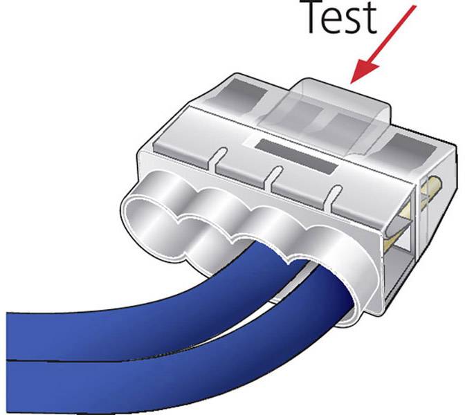 HellermannTyton 148-90038 HCPM-4 Verbindungsklemme flexibel: 1-2.5mm² starr: 0.5-2.5mm² Polzahl: 4 Transparent