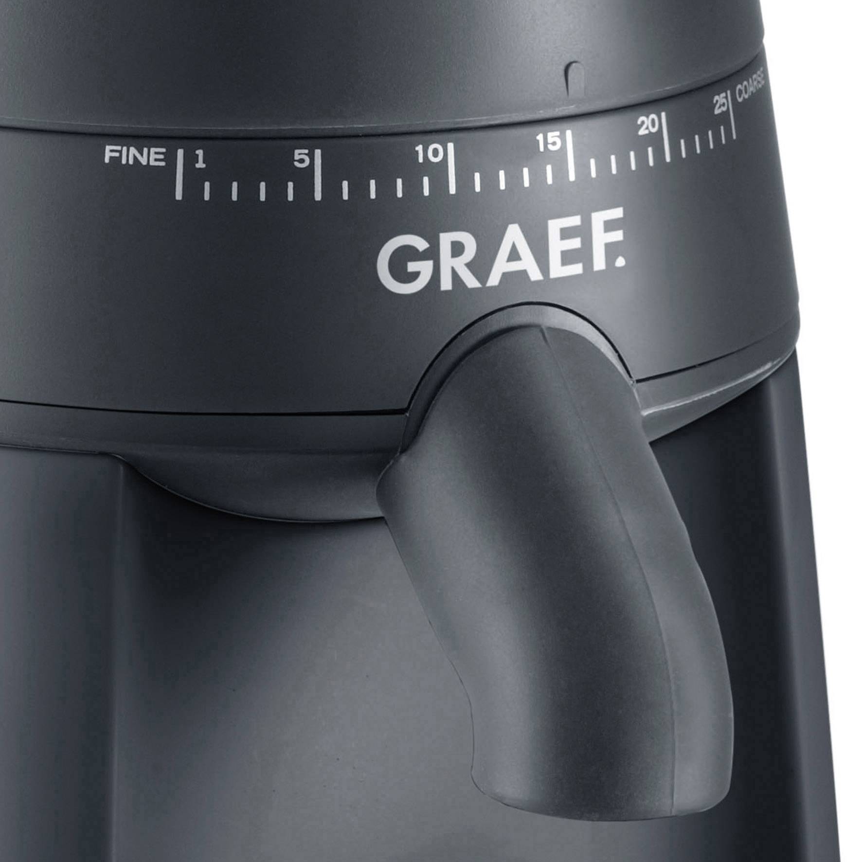 Graef Pivalla EUSET Espressomaschine mit Siebträger Edelstahl 1410 W mit Milchaufschäumdüse