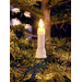 Konstsmide 1015-020 Weihnachtsbaum-Beleuchtung Kerze Außen netzbetrieben Anzahl Leuchtmittel 45 LED Warmweiß Beleuchtete Länge: 35.2 m