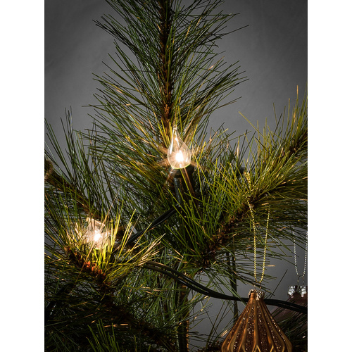Konstsmide 1057-000 Weihnachtsbaum-Beleuchtung Außen netzbetrieben Anzahl Leuchtmittel 20 Glühlampe Klar Beleuchtete Länge: 4.75m