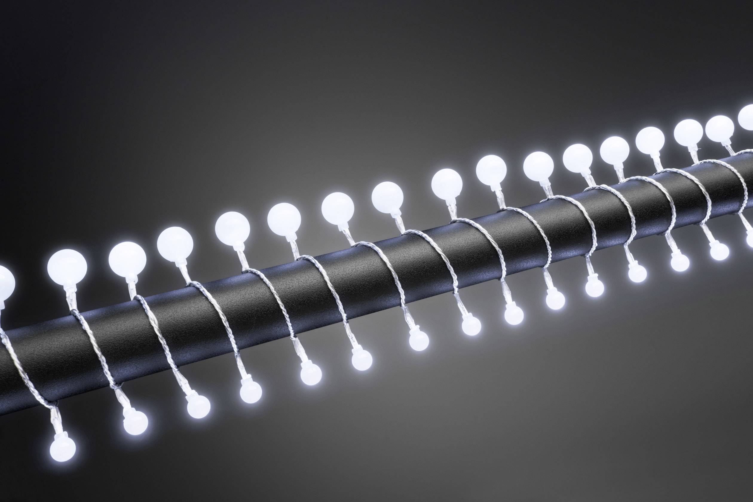 Konstsmide 3680-203 Motiv-Lichterkette Anzahl Leuchtmittel 80 LED Kaltweiß Beleuchtete Länge: 6.32