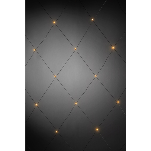 Konstsmide Filet lumineux pour l'extérieur 24 V CEE 2021: G (A - G) 64 LED ambré (L x l) 200 cm x 200 cm