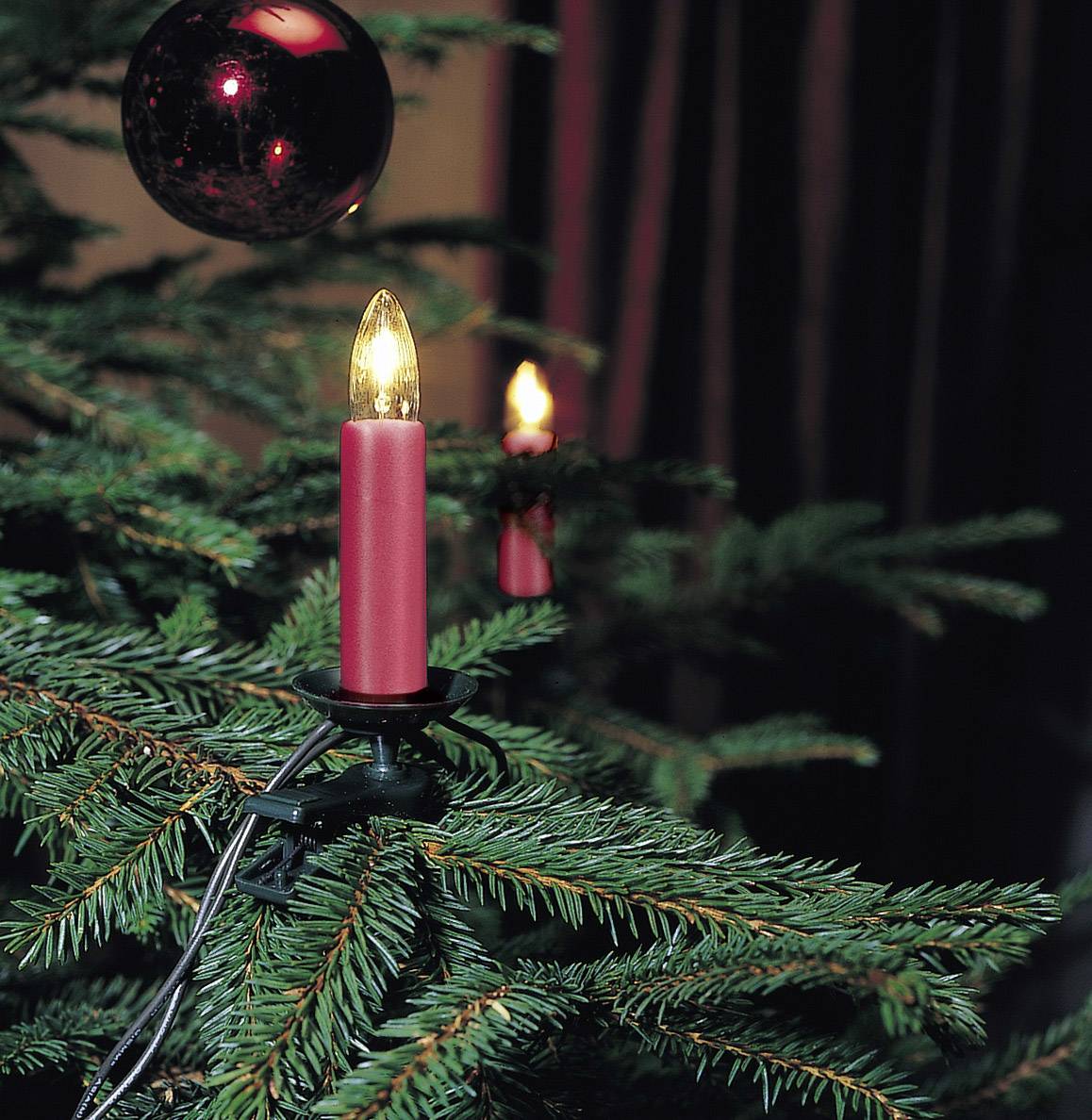 Konstsmide 1190-510 Weihnachtsbaum-Beleuchtung Innen EEK: E (A++ - E) netzbetrieben Glühlampe Klar