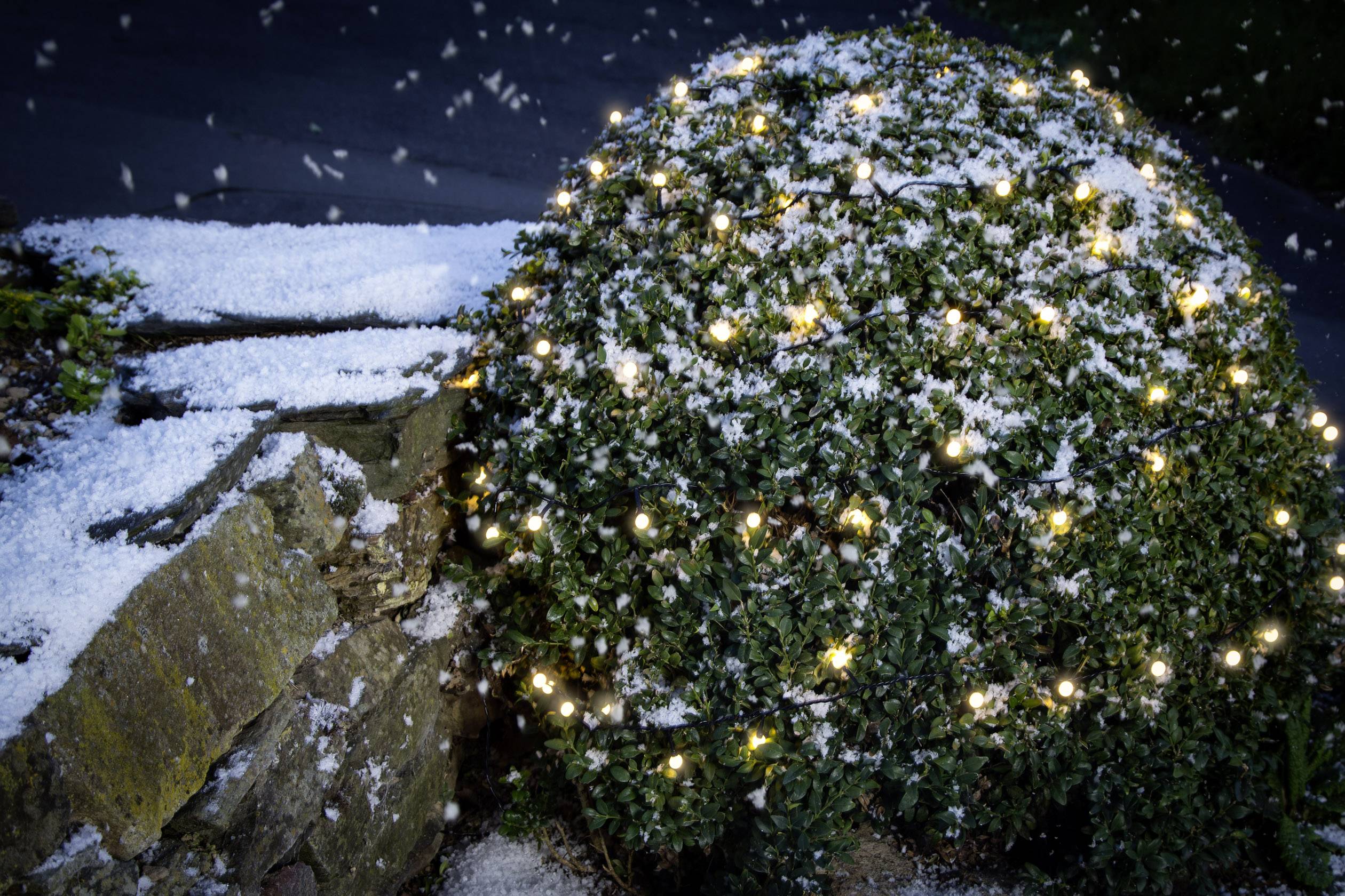 Konstsmide 3695-107 Motiv-Lichterkette Innen/Außen EEK: F (A - G) netzbetrieben Anzahl Leuchtmittel 80 LED Warmweiß Beleuchtet