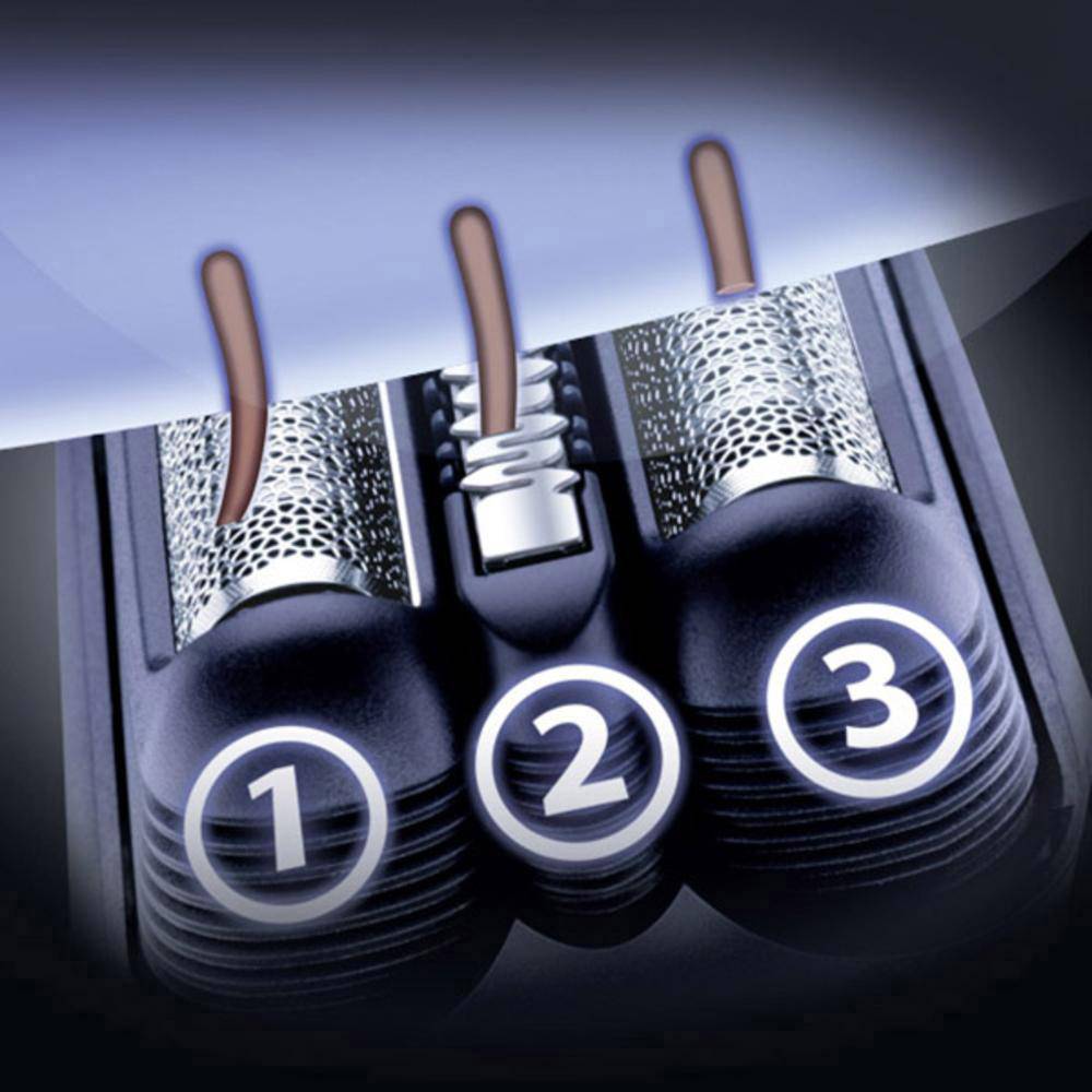 Braun Series 3 3010 S Folienrasierer Schwarz, Blau