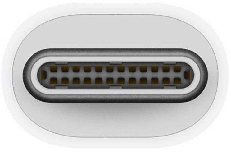 Apple Thunderbolt 3 (USB-C) - Thunderbolt 2 Adapter [1x Thunderbolt™ 3 Stecker (USB-C®) - 1x Thunderbolt 2-Buchse] Weiß
