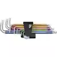 Wera Multicolour Innen-Sechskant Winkelschraubendreher-Set 1.5 mm, 2 mm, 2.5 mm, 3 mm, 4 mm, 5 mm, 6 mm, 8 mm, 10 mm 9teilig Wera Multicolour Innen-Sechskant Winkelschraubendreher-Set 1.5 mm, 2 mm, 2.5 mm, 3 mm, 4 mm, 5 mm, 6 mm, 8 mm, 10 mm 9teilig
