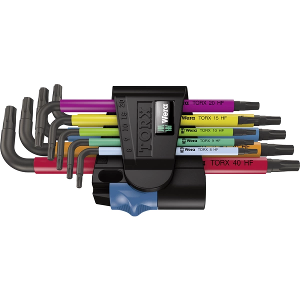Wera Multicolour Innen-TORX Winkelschraubendreher-Set T 8, T 9, T 10, T 15, T 20, T 25, T 27, T 30, T 40 9teilig Wera Multicolour Innen-TORX Winkelschraubendreher-Set T 8, T 9, T 10, T 15, T 20, T 25, T 27, T 30, T 40 9teilig