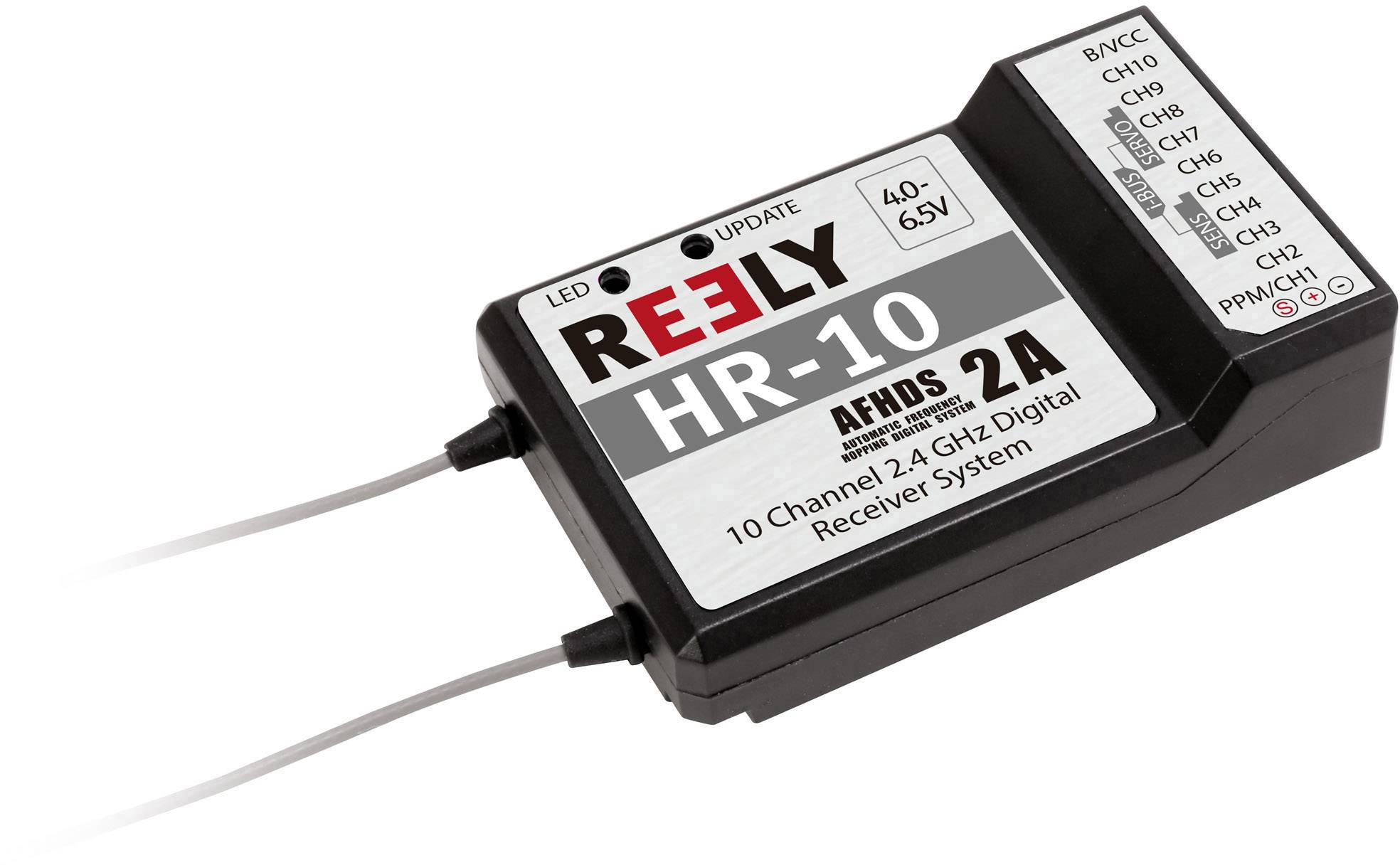 Reely HT-10 Hand-Fernsteuerung 2,4GHz Anzahl Kanäle: 10 inkl. Empfänger