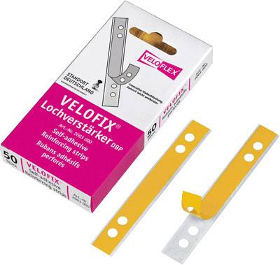 Veloflex Lochverstärker VELOFIX® Loch-Abstand (Details): 60 mm, 80 mm Glasklar 50 St. 2003000