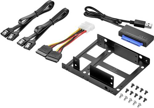 Renkforce DH06K SSD Kit Anzahl Festplatten (max.): 2 x