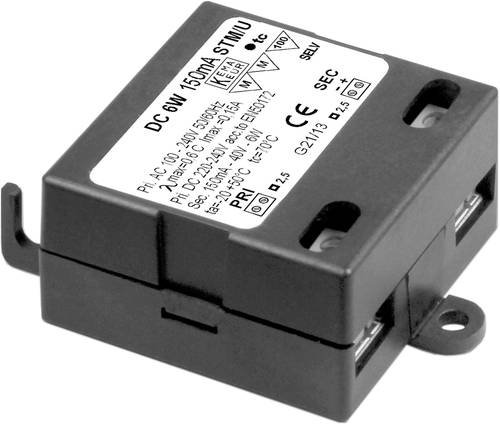 Barthelme 66004406 LED-Konstantstromquelle 6W 150mA 40V Strombegrenzung Betriebsspannung max.: 264 V