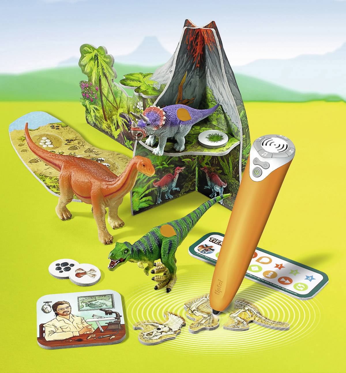 Ravensburger tiptoi® Tier-Set Zeitalter der Dinosaurier