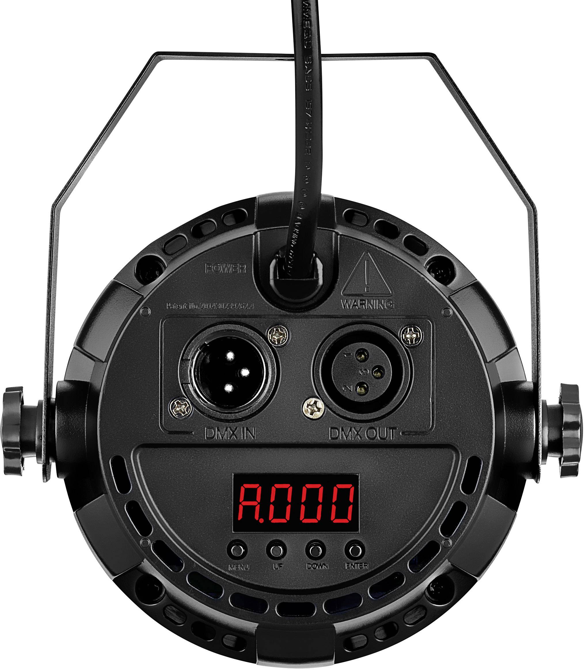 Renkforce LV-PT12 LED-PAR-Scheinwerfer Anzahl LEDs (Details): 12 x 1.5W Schwarz