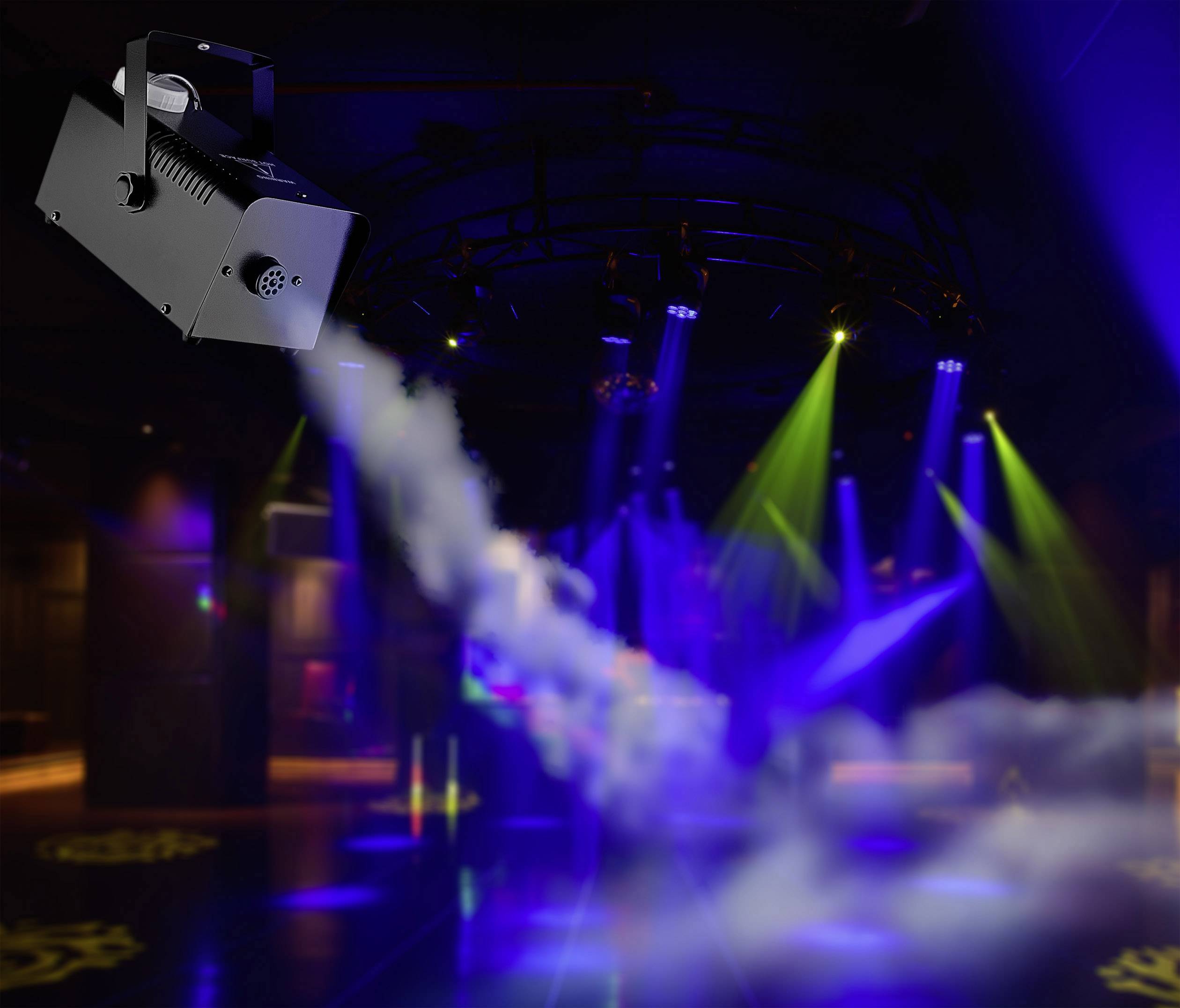 Renkforce FM01 Nebelmaschine inkl. Befestigungsbügel, inkl. Kabelfernbedienung