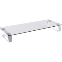 LogiLink BP0027 Monitor-Erhöhung Höhen-Bereich: 8cm (max) Aluminium, Klar, Weiß LogiLink BP0027 Monitor-Erhöhung Höhen-Bereich: 8cm (max) Aluminium, Klar, Weiß