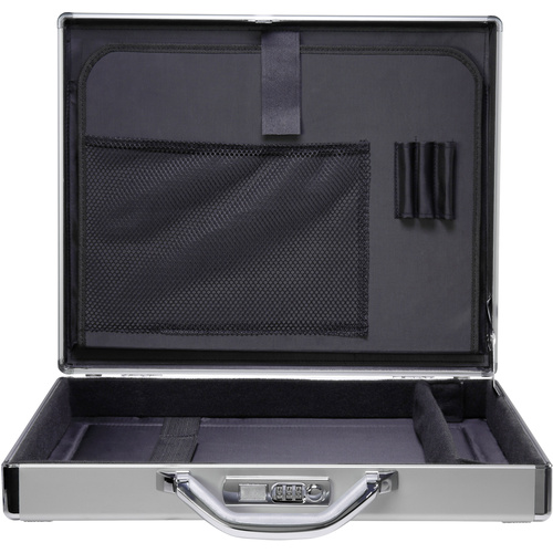 Renkforce Notebook Koffer JJV-2004S Passend für maximal: 43,9 cm (17,3") Aluminium