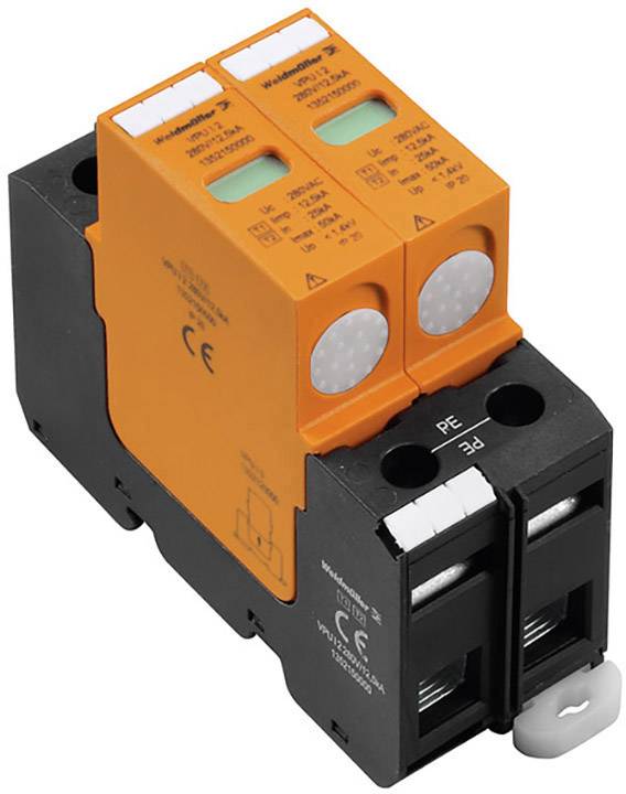 Weidmüller 2025980000 VPU II 2W+N 120/240V Verteilerschrank-Überspannungsschutz Überspannungsschut